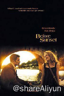名称：No.121 爱在黄昏日落时 2004描述：九年前，杰西（伊桑·霍克 Ethan Hawke 饰）与席琳（朱莉·德尔佩 Julie Delpy 饰）在火车上不期而遇，怦然心动