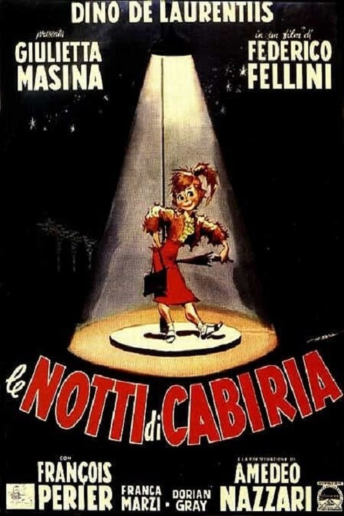 名称：卡比利亚之夜 Le notti di Cabiria (1957)描述：妓女卡比利亚一直梦想和自己的爱人过上甜蜜安稳的日子