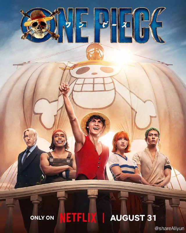 名称：海贼王 真人版 海贼王真人版 One Piece (2023)  8集完结 中字描述：改编自尾田荣一郎同名热门漫画，讲述年轻的海盗路飞戴着草帽，和形形色色的船员踏上传奇寻宝之旅
