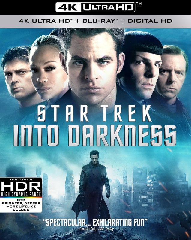 名称：星际迷航2：暗黑无界 4K原盘REMUX [HDR] [国英双语] [内封简英双字]描述：星际迷航2：暗黑无界的剧情简介 · · · · · ·  在尼比鲁星球探查期间，企业号舰长柯克（克里斯·派恩Chris Pine 饰）为营救史波克（扎克瑞·昆图 Zachary Quinto 饰）采取了胆大妄为的举动，几乎危及全舰队员的生命，他也为此付出代价