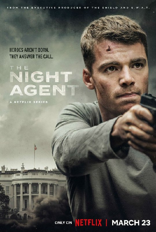 名称：暗夜情报员 The Night Agent 第一季描述：在监控紧急专线时，警觉的联邦调查局探员Peter Sutherland（加布里埃尔·巴索 Gabriel Basso 饰）接听了一通电话，结果被卷入一桩牵涉白宫内奸的致命阴谋