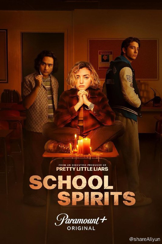 名称：校园怪灵 School Spirits (2023)描述：一名被困在来世的青少年决定与一群高中也被困在地狱的其他学生一起调查她的失踪