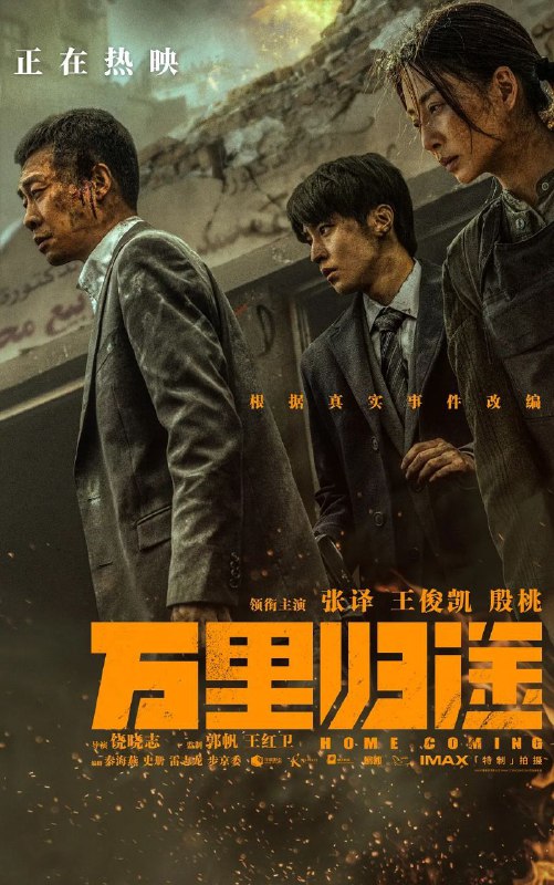 名称：万里归途 4K/1080P多版本 张译 王俊凯战争电影描述：电影根据真实事件改编