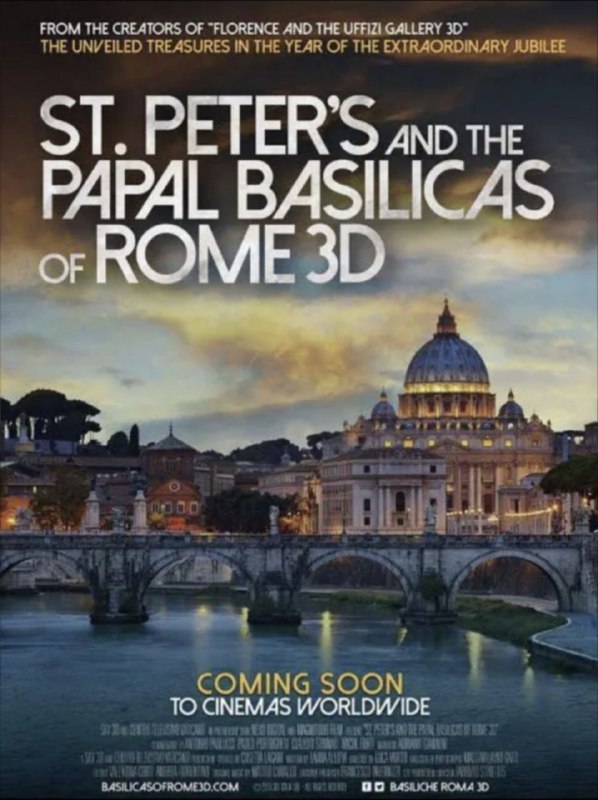 名称：罗马四大圣殿 4K(2160P)                     REMUX (蓝光 原盘)描述：St. Peter's and the Papal                     Basilicas of Rome影片年代：2017影片产地：意大利、梵蒂冈对白语音：英语影片字幕：中字外挂字幕电影简介：在电影《罗马四大圣殿》的95分钟内，四位专家将解说这些教堂及其所珍藏的艺术品：梵蒂冈博物馆馆长安东尼奥·帕卢奇将带我们参观圣彼得大教堂，国际知名建筑师保罗·波特菲斯将声情并茂地对拉特朗圣若望大教堂进行深入的解剖，著名的艺术史学家克劳迪奥·斯特里纳蒂将揭示圣玛丽大教堂的历史和传奇，梵蒂冈当代艺术馆馆长米克·福地将向观众介绍墙外的圣保罗大教堂