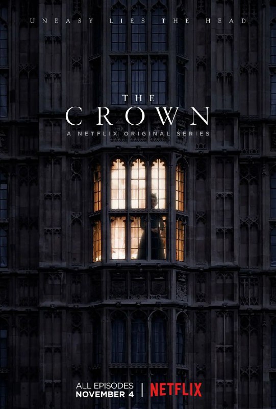 名称：王冠描述：1-4季《王冠》是一部英美合作拍摄的传记历史电视系列剧，由彼得·摩根原创与编剧，并由左岸影业为网飞制作，讲述现任英国女王伊丽莎白二世统治时期的传记故事