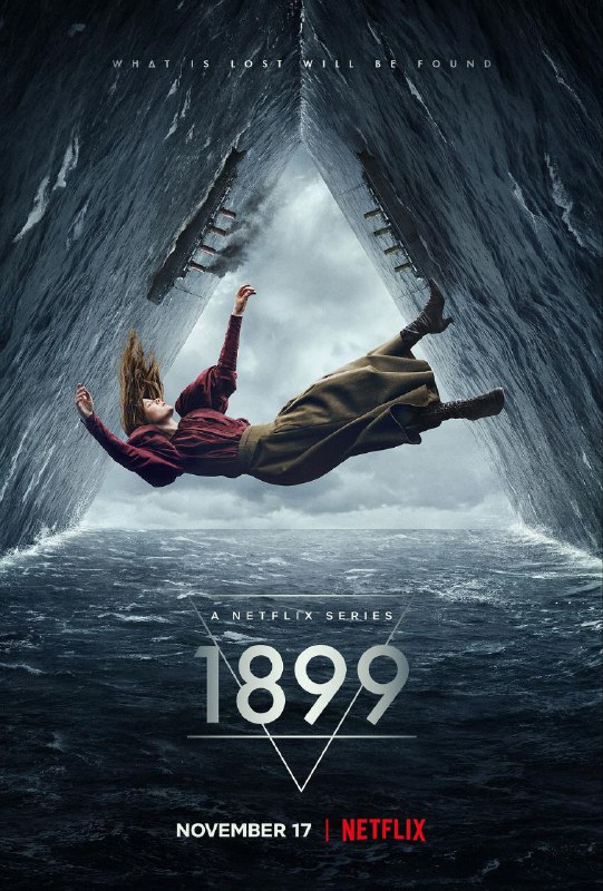 名称：1899 全8集中字/杜比视界版/HDR5.1声道/「暗黑」团队重磅烧脑悬疑剧描述：该剧故事将围绕一艘从伦敦开往纽约，满载着移民的船只展开，当船上的人发现了另一艘移民船时，他们的旅程发生了意想不到的改变，那艘船上的东西令一切都变为了噩梦