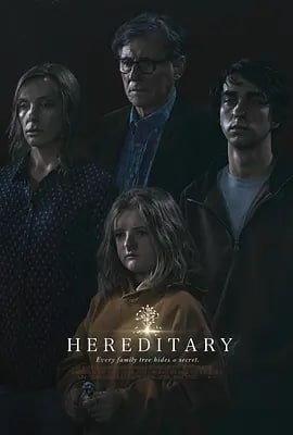 名称：遗传厄运 Hereditary (2018)描述：安妮(托妮·科莱特 Toni Collette 饰)和丈夫史蒂文(加布里埃尔·伯恩 Gabriel Byrne 饰)带着大儿子皮特(亚历克斯·沃尔夫 Alex Wolff 饰)生活，他们的小女儿查理(米莉·夏普洛 Milly Shapiro 饰)则交由安妮的母亲艾伦抚养 