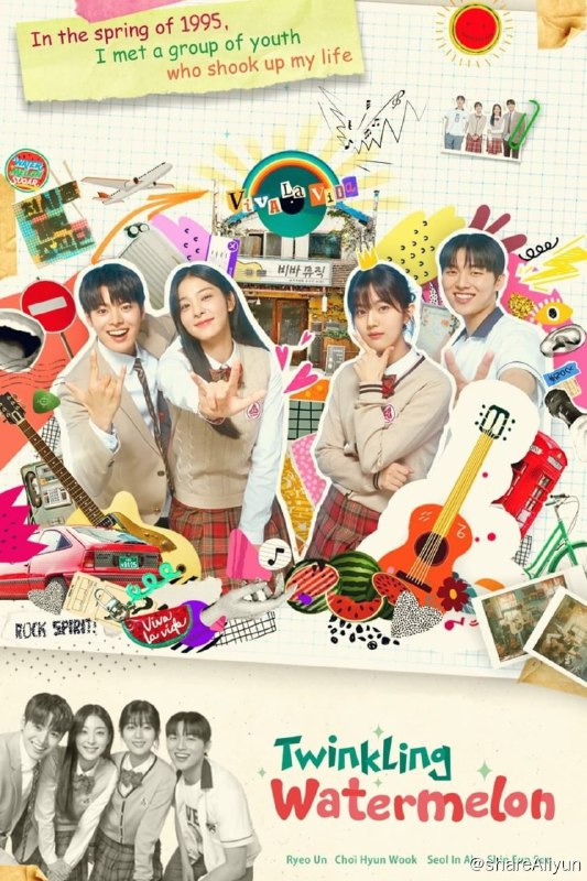 名称：闪烁的西瓜 (2023) S01 1080p 内封简繁 全16集 【高分口碑韩剧】【刮削】描述：拥有音乐天赋的CODA(指聋人父母所生的健听孩子)少年，通过可疑的乐器店迫降到陌生的空间？！与在那里遇到的年轻人组成乐队后发生的奇幻青春剧