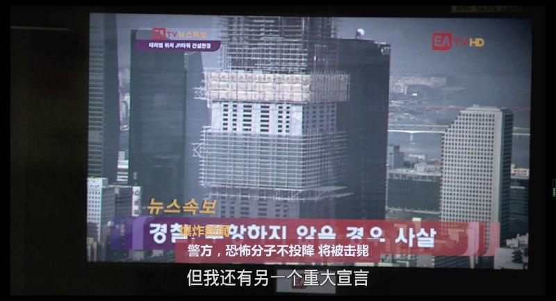 名称：【内嵌特效字幕电影系列】11.恐怖直播.2013.H264.1080P.韩语.简中特效字幕描述：有紧张刺激的故事情节，有导演想传达出来的比恐怖炸弹还要严重的媒体、政治顽疾，这是一个让观众一直绝望到尾的电影，而且这种绝望是层层叠加的