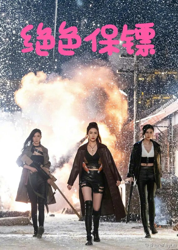名称：绝色保镖 4K60FPS描述：职业保镖团队蒋南英、胡丽妃和马燕妮从小一起长大，情同姐妹