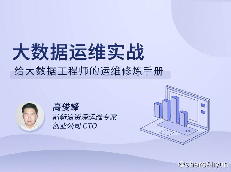 名称：大数据运维实战描述：给大数据工程师的运维修炼手册