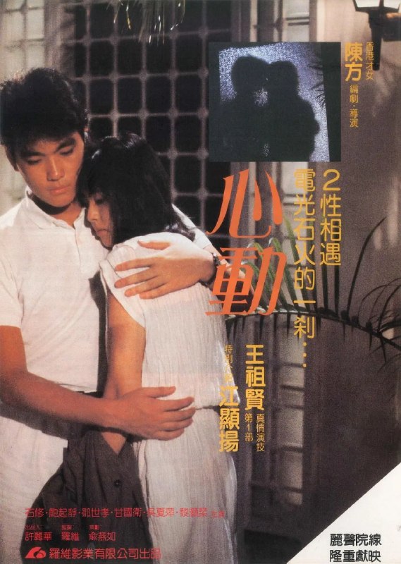 名称：心动 心動 (1986)描述：凌祖儿(王祖贤 饰)个性温柔可人，善良而又开朗，是广告公司的高级文案