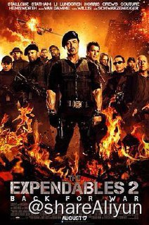 名称：敢死队2 4K REMUX 2012描述：再次经历了一番炮火密集的血雨腥风，巴尼（西尔维斯特·史泰龙 Sylvester Stallone 饰）、圣诞（杰森·斯坦森 Jason Statham饰）、贡纳（杜夫·龙格尔 Dolph Lundgren 饰）、比利（利亚姆·海姆斯沃斯 Liam Hemsworth 饰）、收费公路（兰迪·库卓 Randy Couture 饰）和凯撒（泰瑞·克鲁斯 Terry Crews 饰）这几个敢死队的铁哥们正享受大战之后的难得惬意