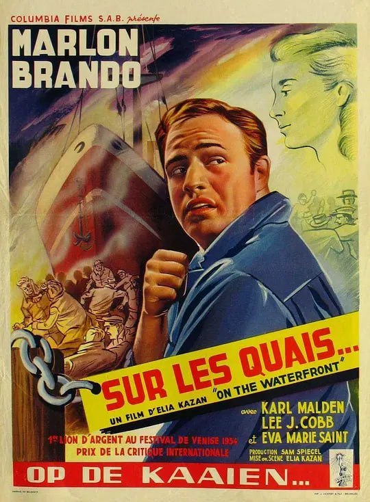 名称：码头风云 On the Waterfront (1954)描述：纽约港的码头上，以约翰尼为首的黑社会势力无情地压迫着码头工人们