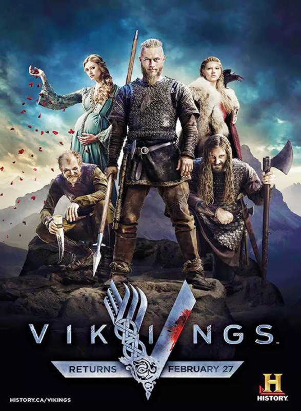 名称：维京传奇 第二季 Vikings Season 2 (2014)描述：历史频道宣布续订《维京传奇》(Vikings)第二季10集，2014年同期播出