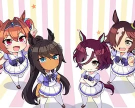 名称：赛马娘四格 第二季 うまゆる (2022)描述：以赛马娘们在特雷森学园的生活为创作中心的日常系四格漫画，改编自在Cygames的漫画发布网站Cycomi上连载的同名四格漫画