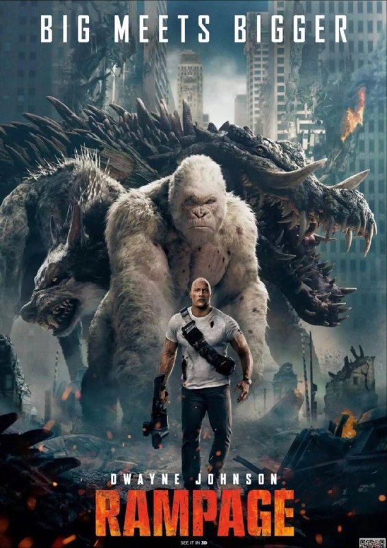 名称：狂暴巨兽 1080P描述：巨石强森饰演的灵长类动物学家一直与人类保持距离, 却跟极为聪明的银背大猩猩乔治有着深厚的感情