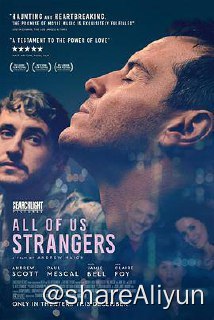 名称：都是陌生人 2023描述：第81届全球奖电影奖提名本片改编自山田太一的小说，讲述伦敦编剧亚当（安德鲁·斯科特 饰）偶然遇到了他的神秘邻居（保罗·麦斯卡 饰），之后亚当回到了童年的家中，他发现早已去世的父亲（杰米·贝尔 饰）和母亲（克莱尔·芙伊 饰）居然还活着——并且他们看起来和三十年前死去的那天一样的年纪