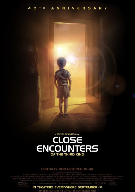 名称：第三类接触(1977) 4K HDR描述：1945年的一天夜里，当诺伊·尼尔瑞（理查德·德莱福斯 Richard Dreyfuss 饰）在装载卡车时，忽然被神秘的光线所笼罩，之后奇怪的幻象和五个音符一直在他脑海中回旋