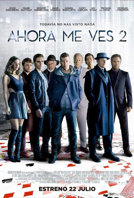 名称：惊天魔盗团2(2016) 4K UHD描述：四骑士重新聚首，借一场大秀意图揭穿一位科技大亨的不义之举，不料行动失败