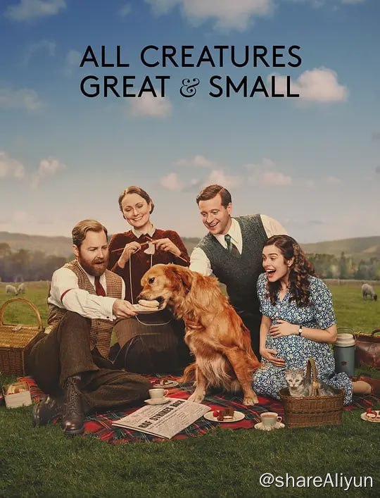 名称：万物生灵 第四季 All Creatures Great and Small (2023) 更2 中英字幕描述：聚焦一个年轻的兽医去乡间的经历，发生的许多好笑、温馨、可爱的小事
