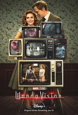 名称：旺达幻视 WandaVision (2021)描述：将经典情景喜剧的风格与MCU融合在一起，在MCU中，旺达·马克西莫夫和幻视——两个过着理想郊区生活的超能力者-开始怀疑一切都不是看起来的那样