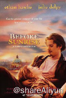 名称：No.110 爱在黎明破晓前 1995描述：美国青年杰西（伊桑·霍克 Ethan Hawke 饰）在火车上偶遇了法国女学生塞琳娜（朱莉·德尔佩 Julie Delpy 饰），两人在火车上交谈甚欢