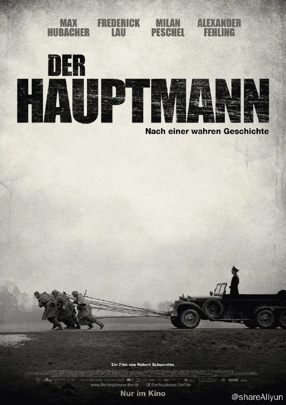 名称：《冒牌上尉》内封  4K  原盘描述：德国二战题材影片