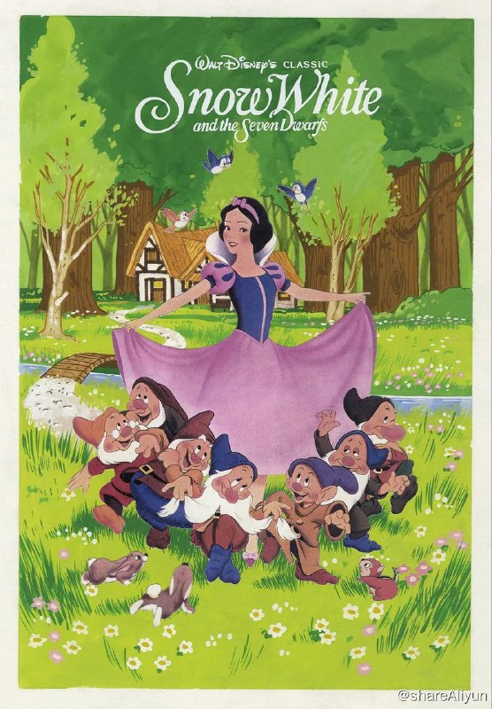 名称：《白雪公主与七个小矮人》4K原盘描述：白雪公主原本是世界上最幸福的人，可惜当她母后逝去，父王娶了她继母后，这一切都改变了