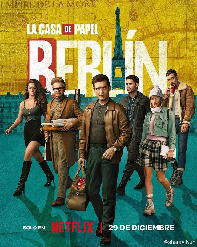 名称：纸钞屋：柏林 Berlín (2023) 4K版本描述：在《纸钞屋》事件之前“柏林”的黄金时代，他和一群高手相聚巴黎，策划自己最大的一票盗窃行动