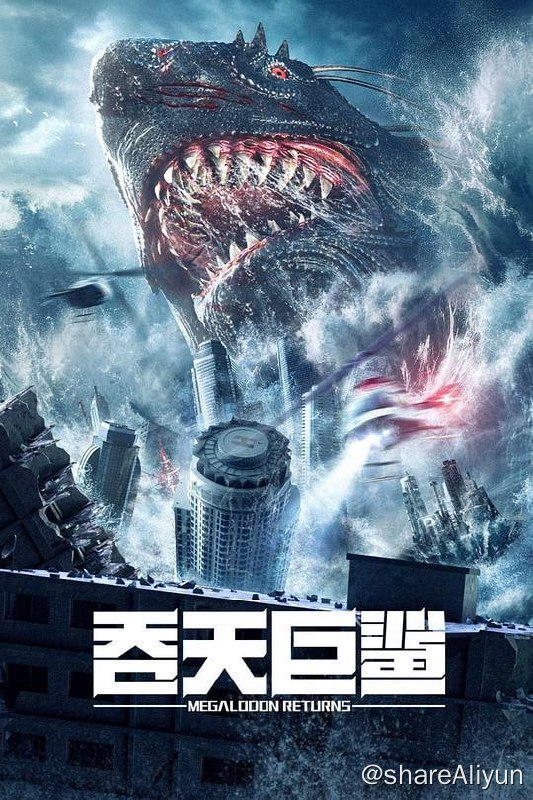 名称：吞天巨鲨 Megalodon Returns 2024 1080描述：太平洋某座生物研究所内，最新研究的鱼类加速繁殖计划得到了突破，并在繁殖力极低的鲨鱼身上试验成功