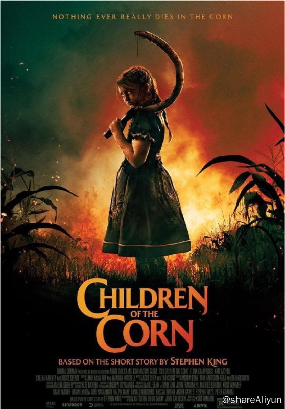 名称：玉米地的小孩(2023) 4K HDR描述：这部电影描述了，导致（包括）内布拉斯加州一个小镇的成年人被他们的孩子屠杀的事件