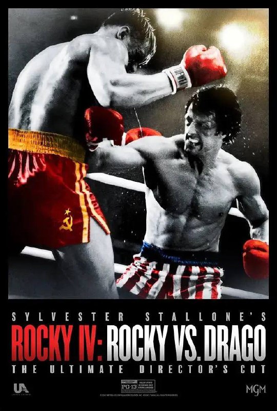 名称：洛奇 4 Rocky Ⅳ (1985) 2160p BluRay Remux (原盘) 内封特效 / 外挂双语 【已刮削】描述：1985年，那时正是美苏两极争霸越演越烈的年代，史泰龙自导自演的洛基系列也出到了第四集，这一系列影片旨在振奋人心、宣扬美国精神