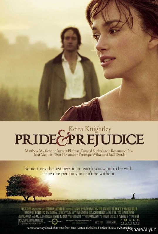 名称：№137 傲慢与偏见 Pride & Prejudice 2005 BD720P（国英双语双字）描述：根据简·奥斯汀同名小说改编