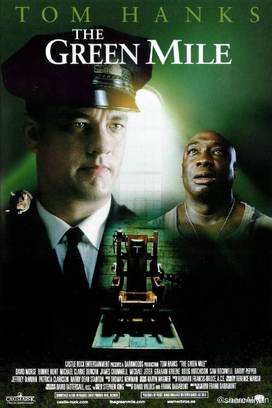 名称：绿里奇迹 4K原盘REMUX 国英双音描述：狱监保罗（汤姆•汉克斯 Tom Hanks 饰）这天迎来了一位不平凡的杀人犯――约翰•考夫利（迈克•克拉克•邓肯 Michael Clarke Duncan 饰）