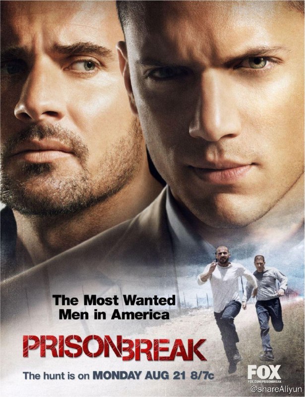 名称：越狱 5季全 1080P 中字内嵌字幕描述：麦克（文特沃斯•米勒 Wentworth Miller 饰）和哥哥林肯（多米尼克•珀塞尔 Dominic Purcell 饰）自从母亲去世、父亲失踪后就相依为命