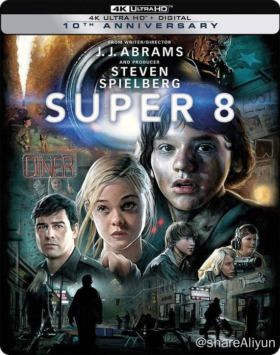 名称：超级8 4K [蓝光原盘]Super.8.2011.2160p.BluRay HDR.MA.TrueHD.7.1.Atmos-FGT描述：超级8是由J·J·艾布拉姆斯执导，乔尔·科特尼、艾丽·范宁、凯尔·钱德勒等领衔主演的科幻片
