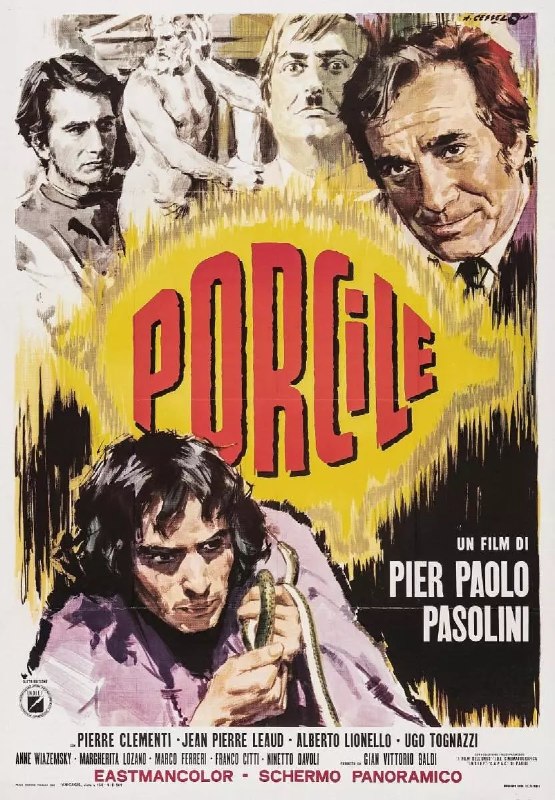 名称：猪圈 Porcile (1969)描述：一个男人和他的妻子之间悲剧性的、自我毁灭的性斗争