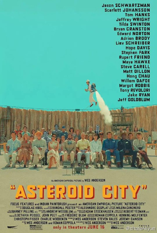 名称：小行星城 Asteroid City (2023) 1080p 外挂双语 (机翻字幕)描述：影片被描述为“对生命意义的诗意沉思”