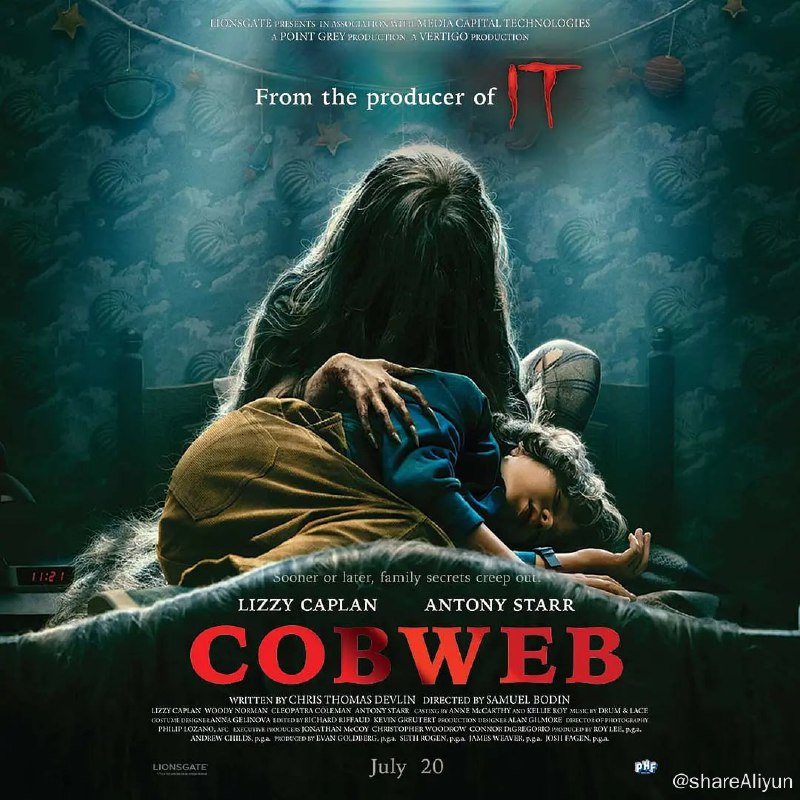 名称：蛛网男孩 Cobweb (2023) 1080/4K HDR 中英字幕描述：八岁的彼得（伍迪·诺曼 Woody Norman 饰）经常受到来自卧室墙壁内的神秘的、持续的敲墙声的困扰——他的父母坚持认为这种敲击声只是他的想象