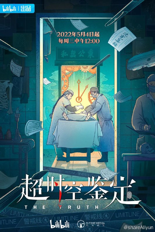 名称：超时空鉴定 (2022) 4K描述：在现代医学、解剖学尚未出现的时期，中国古代的法医们是如何破解一个个死亡密码的？法医系列纪录片《超时空鉴定》将带大家揭开中国古代法医的神秘面纱，同时，本片还将秉承科学的态度，用现代法医学技术对古代检验方法加以佐证和提升