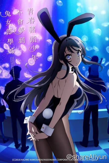名称：青春猪头少年不会梦到兔女郎学姐1080P+描述：思春期症候群，这是一种只发生在易敏感和不稳定的青春期的、不可思议的现象