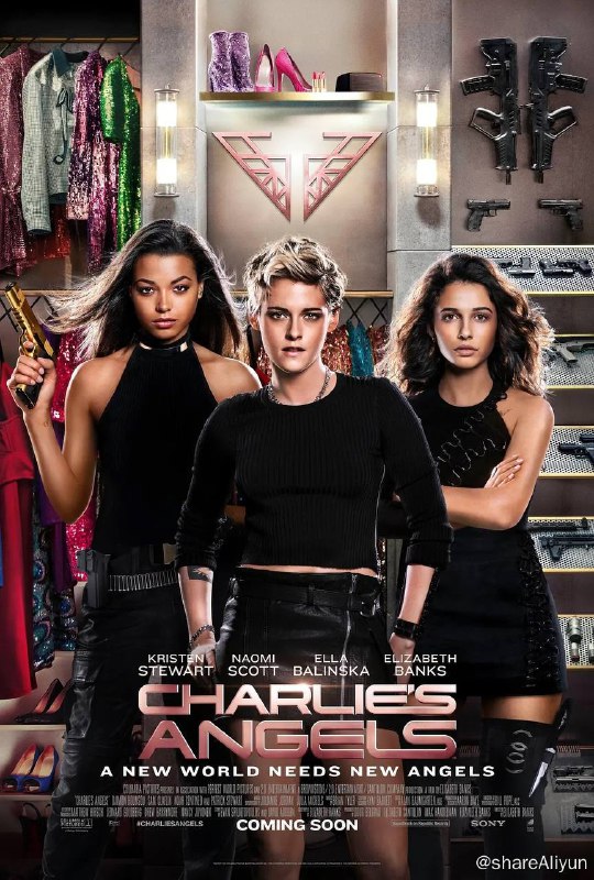 名称：霹雳娇娃 2019 4K原盘REMUX 内封字幕描述：讲述了新一代火辣美女天使克里斯汀·斯图尔特、娜奥米·斯科特、埃拉·巴林斯卡霸气组队强势打击危险势力的故事