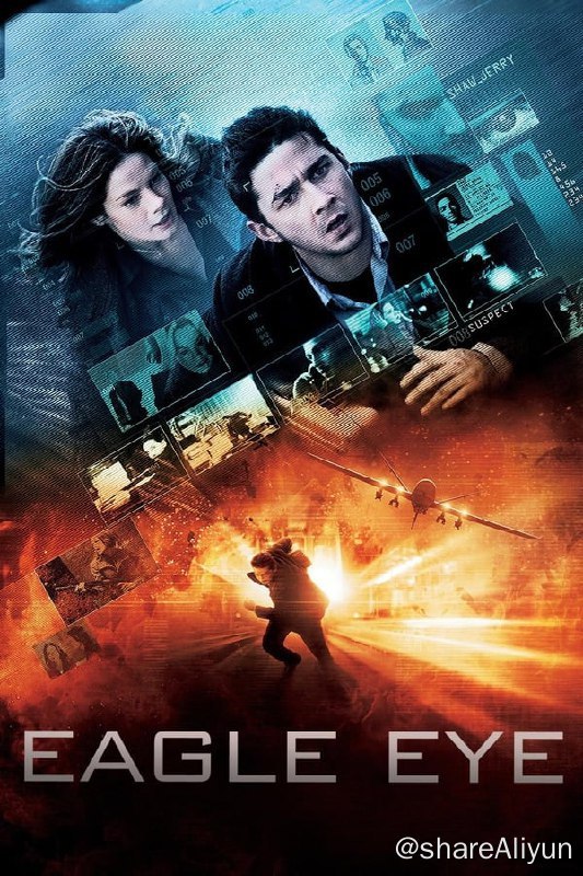 名称：鹰眼(2008) REMUX 内封中字描述：中东某地，美国军方的情报系统锁定了一名目标人物，总统不顾系统电脑运算出的建议处理方式，下令定点清除，由此引发了意外的连锁反应……公司小职员杰瑞的生活平淡乏味，时常手头拮据，连房租也成了问题，由于供职于军方的孪生兄弟意外过世，杰瑞赶回家中参加葬礼，但此行归来后，杰瑞发现家中居然堆满了武器，随即赶到的FBI破窗而入将他逮捕