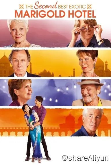 名称：涉外大饭店2 (2015) 1080p BDRip 内封简英描述：金盏花大酒店已住满了长期房客，联合经理穆瑞尔（玛吉·史密斯 Maggie Smith 饰）和桑尼（戴夫·帕特尔 Dev Patel 饰）梦想扩大经营，而他们正好找到了一个地点——“玛丽戈德饭店”