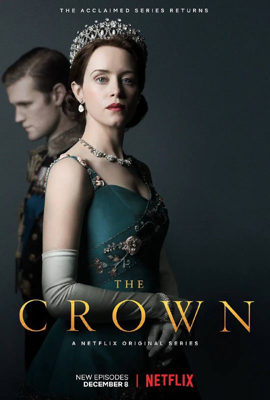 名称：王冠 The Crown S01 - S05 2160p HDR 内封 / 外挂双语 【高分英美剧】描述：伊丽莎白公主与希腊王室成员菲利普结婚，5年后，温斯顿·丘吉尔成为英国首相，而乔治六世因病逝世，传王位于伊丽莎白二世，从面对英国王室纷繁复杂的家庭、社会琐事，以及在诸多事务中，伊丽莎白二世慢慢地从妻子到女王的身份转变历程中成长，与首相丘吉尔联手重塑大英帝国 