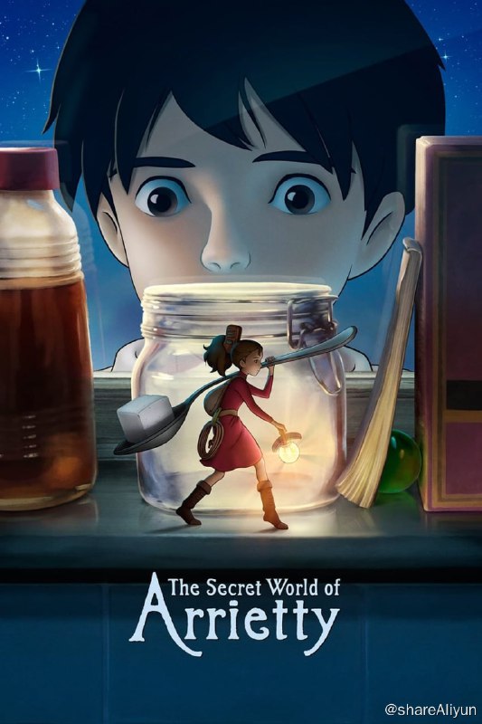 名称：借东西的小人阿莉埃蒂 (2010) [チカラ 6.4G]描述：虽然患有心脏方面的疾病，但是少年翔（神木隆之介 配音）的父母依然对他疏于呵护