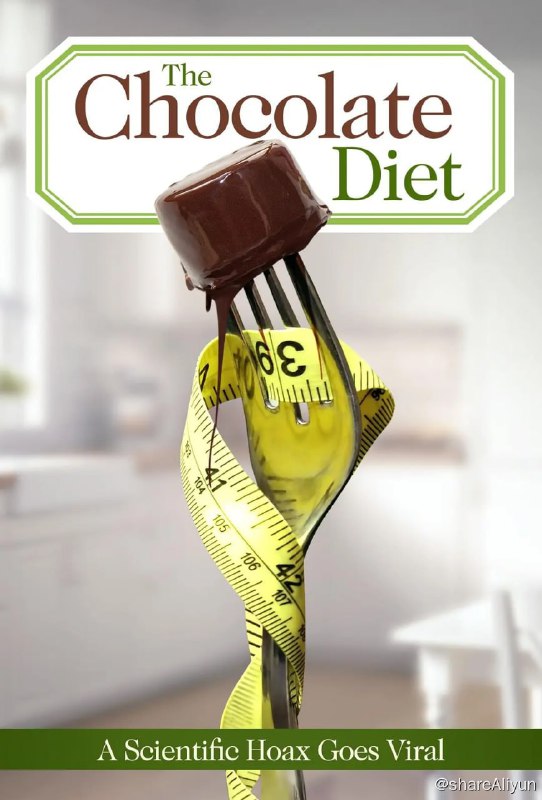 名称：巧克力瘦身法：科学骗局(2017)描述：一个德国记者团队，跟记者和科学家联手，捏造一份证明巧克力能瘦身的科研报告，这一新闻引起轩然大波