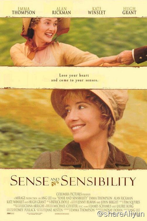 名称：理智与情感 Sense and Sensibility (1995)描述：老庄园主去世后，可怜的母女四人被长子逐出了庄园