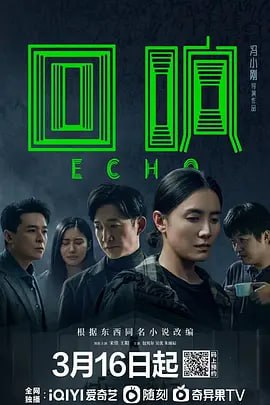 名称：回响4K 更新6集描述：本剧以女警察冉咚咚及专案组成员侦破一桩凶杀案为主线，以女主角冉咚咚的夫妻感情生活为副线，双线交织，成功地塑造了一位追求真相、惩恶扬善的女警察形象